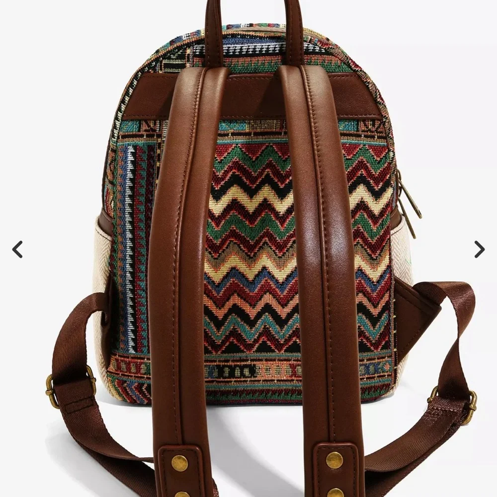 Loungefly Disney Pocahontas Woven Mini Backpack -BoxLunch Exclusive